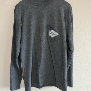 BURLEBO Dark Gray Long Sleeve Tee